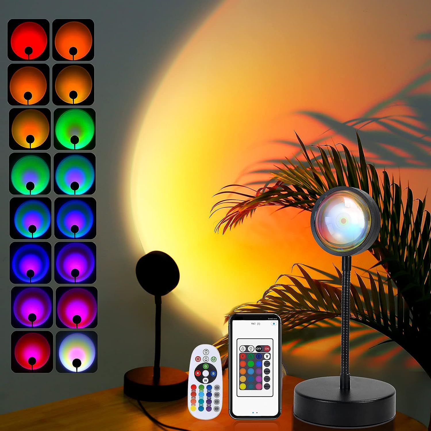 JIMEI Sunset Lamp Projector Led Lights Review