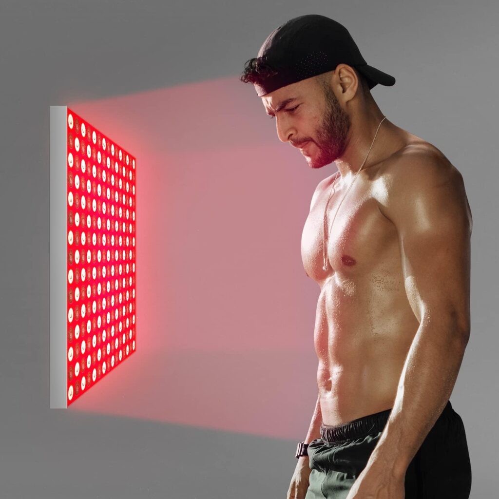 Red Light Therapy, Deep 660nm and Near Infrared 850nm Light Combo for Body and Face, Red Light Therapy Device