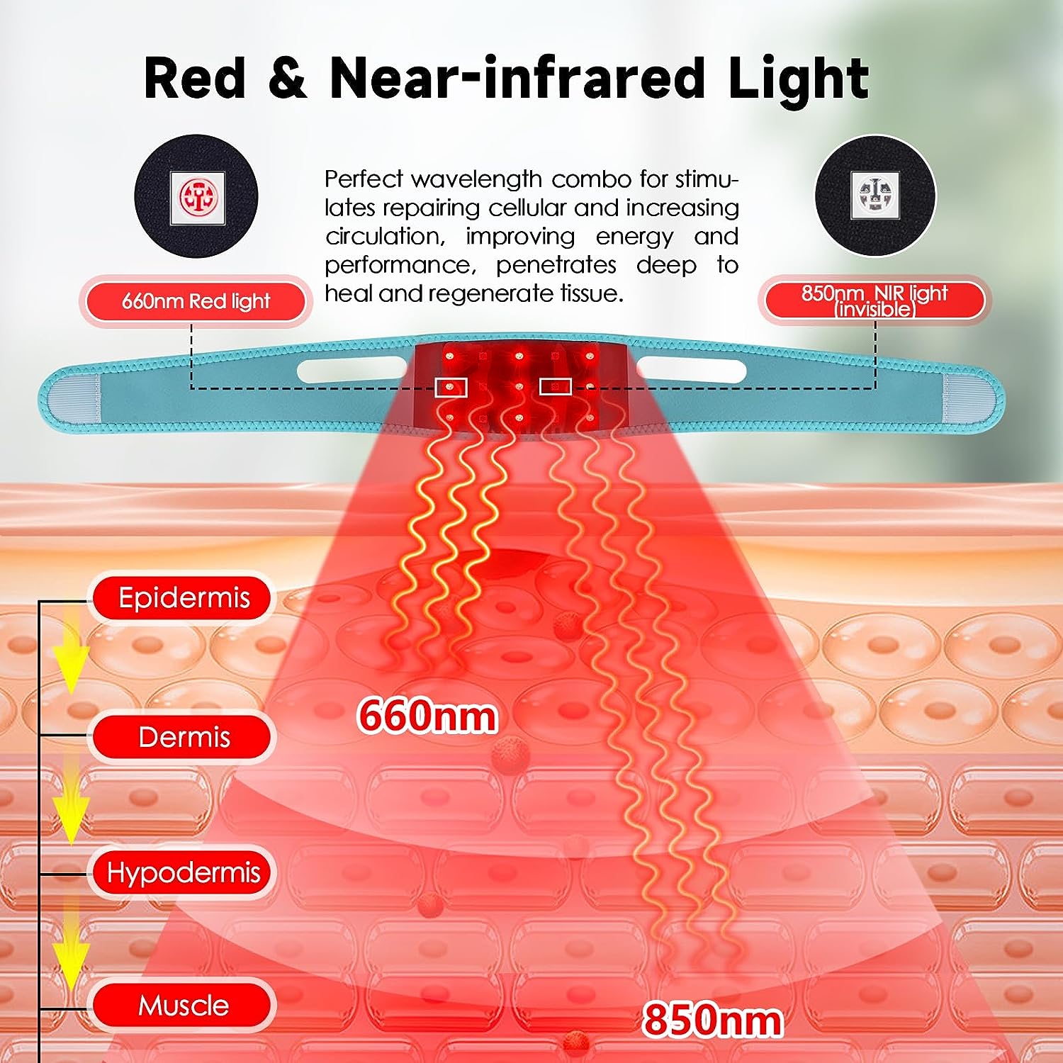 Yasinaner Red Light Therapy Belt Review