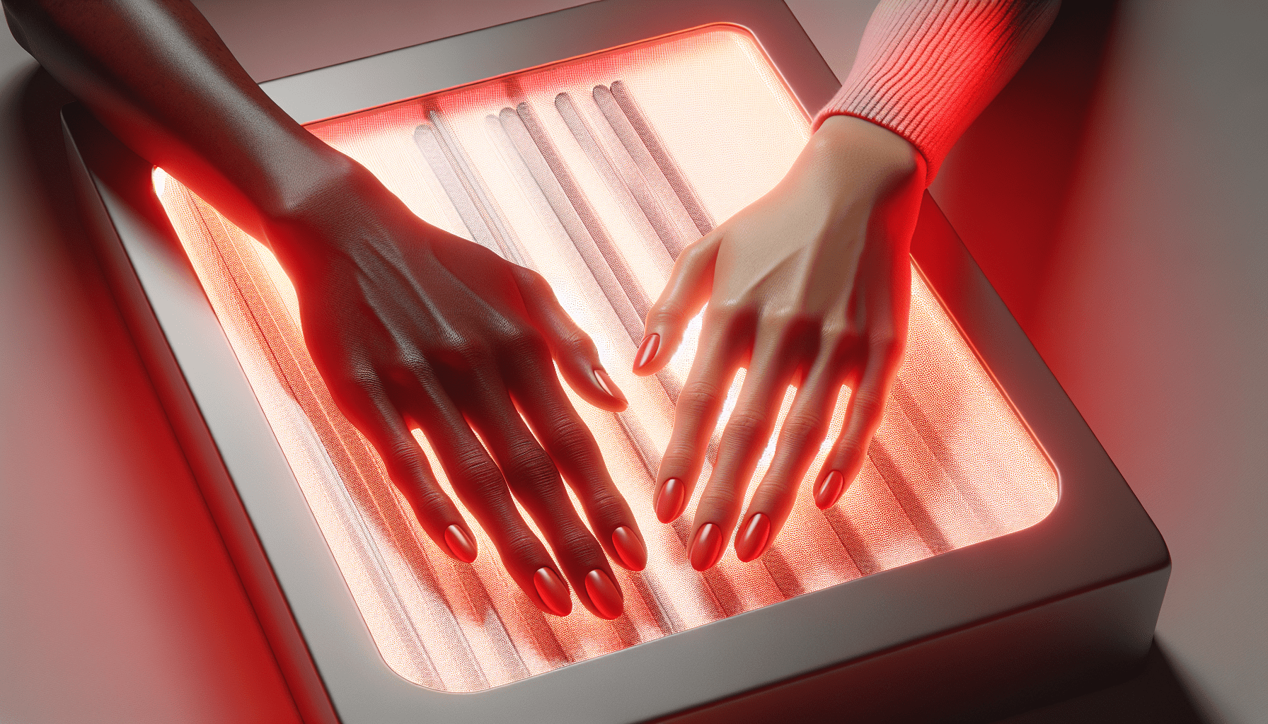 can red light therapy benefit hands